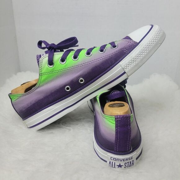 Converse 141295f CT OX Rare Faded Tie DyeUnisex Sneaker Shoes Size 8.5 M 10 W - Picture 4 of 9